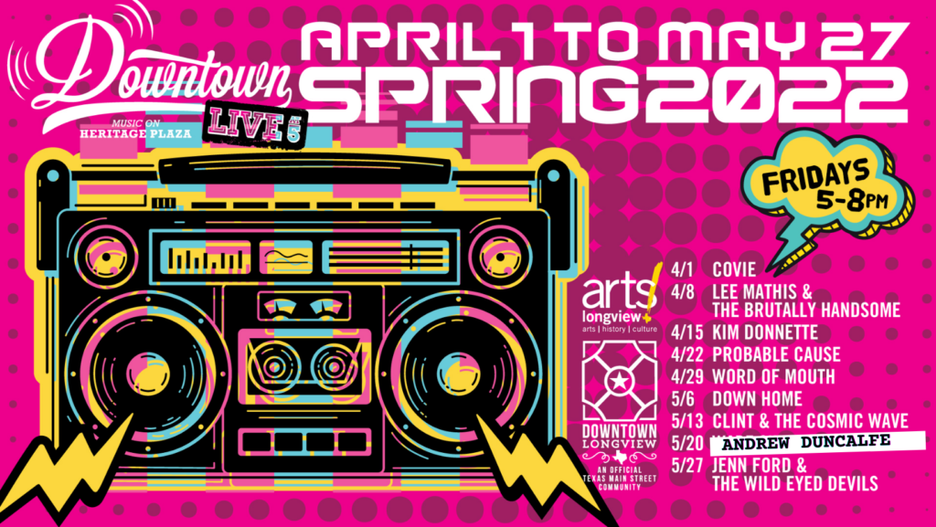 Downtown Live Spring '22 lineup