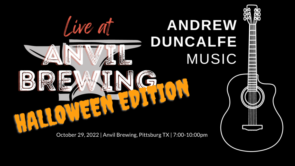 Andrew Duncalfe unlive at Anvil Brewing, October 29, 2022