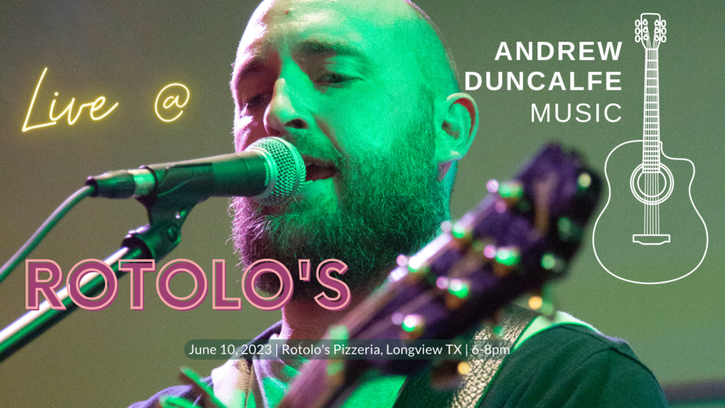 Andrew Duncalfe - live at Rotolo's, June 10 2023