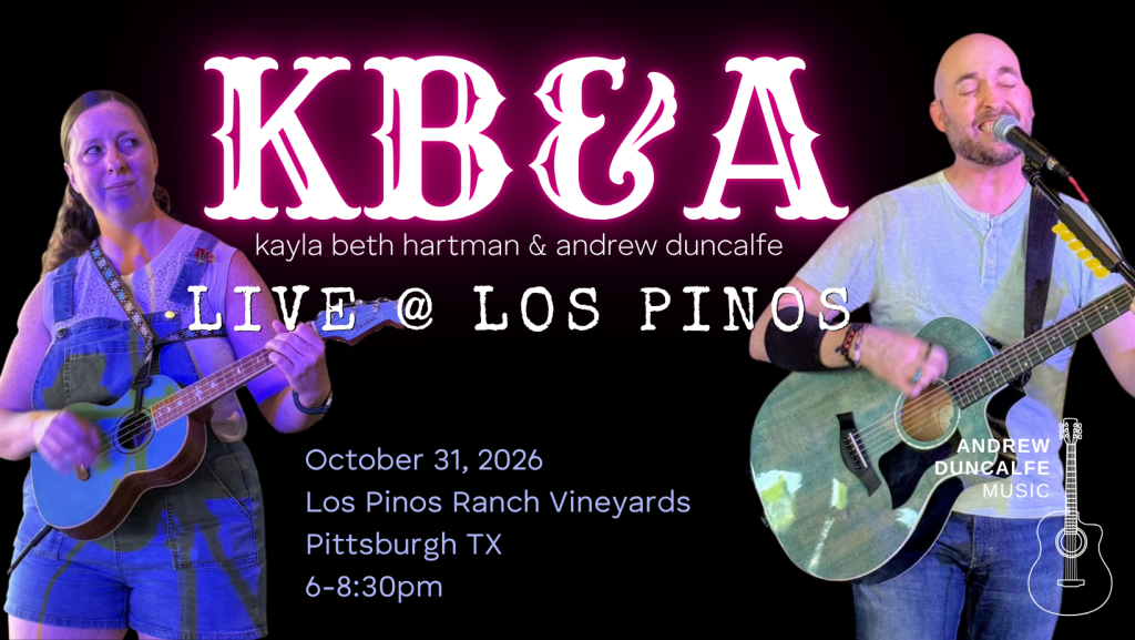 KB&A live at Los Pinos, October 31 2026, 7-9pm