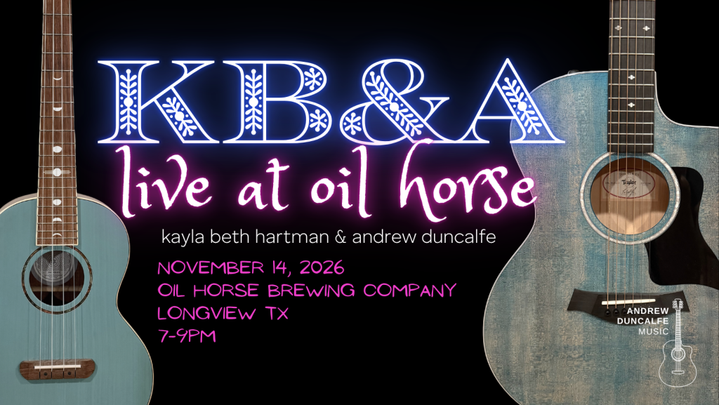 KB&A live at Oil Horse, November 14 2026, 7-9pm